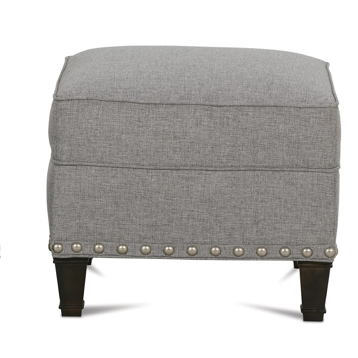 Rowe Rockford Traditional Upholstered Ottoman