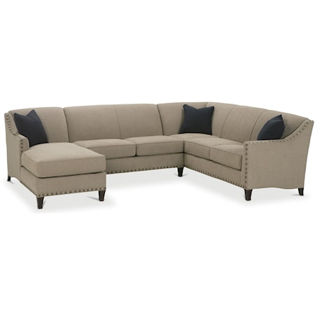 Traditional 3 Piece Sectional