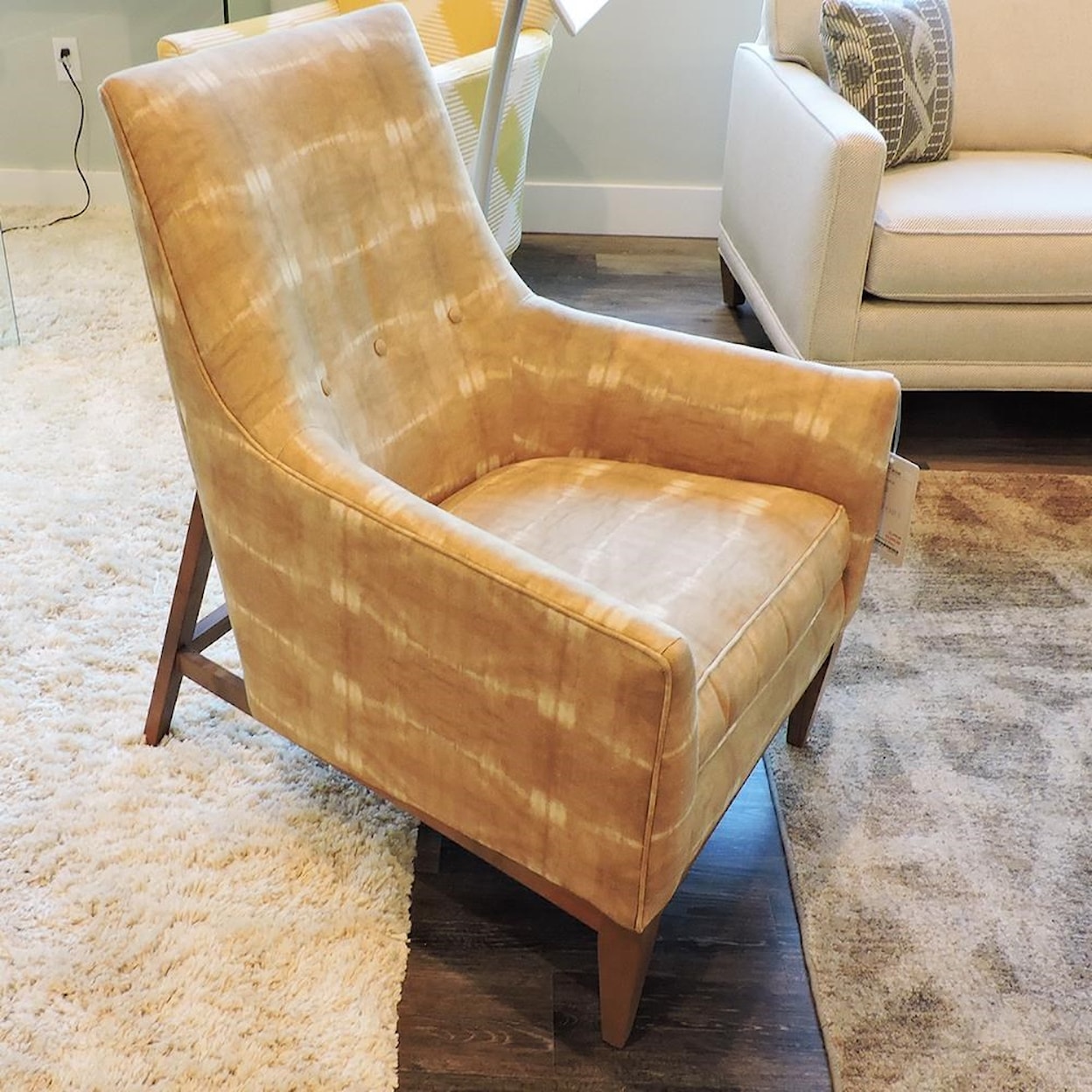 Rowe Thatcher Wood Frame Chair