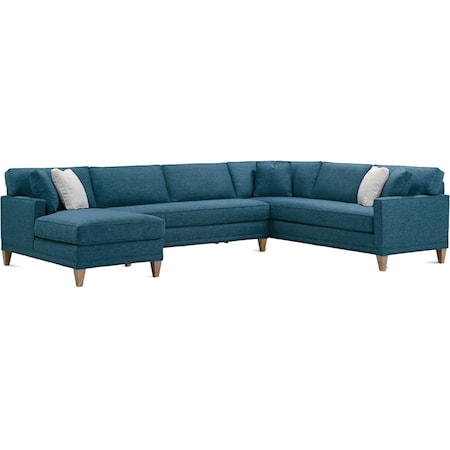 3-Piece Bench Cushion Sectional