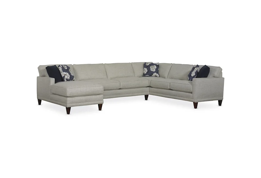 Townsend Sofa Sectional Group by Rowe at Baer's Furniture