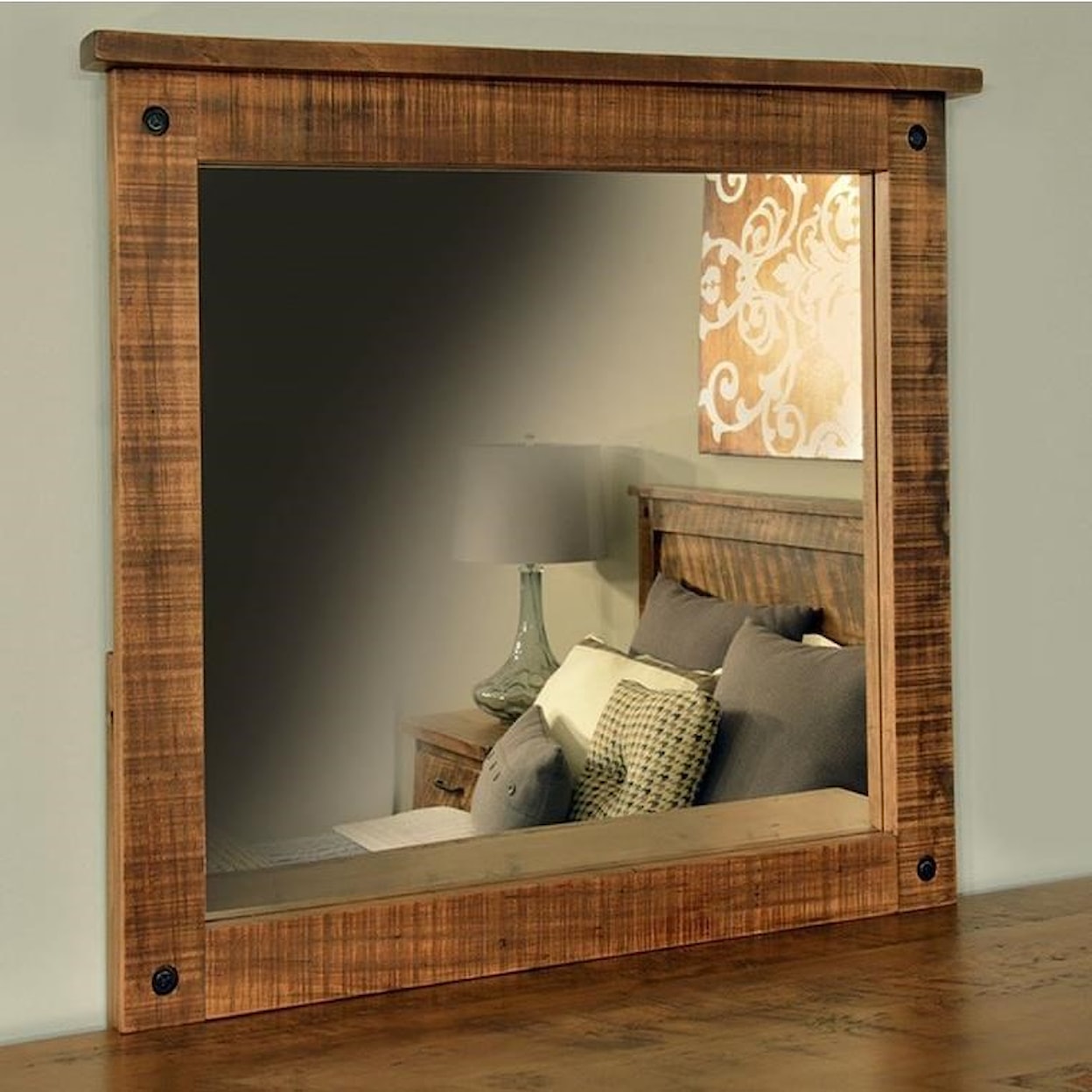 Ruff Sawn Adirondack Mirror