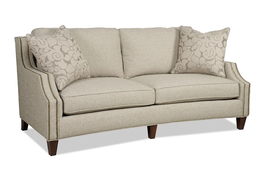 Austin 2 Over 2 Sofa by Sam Moore at Howell Furniture