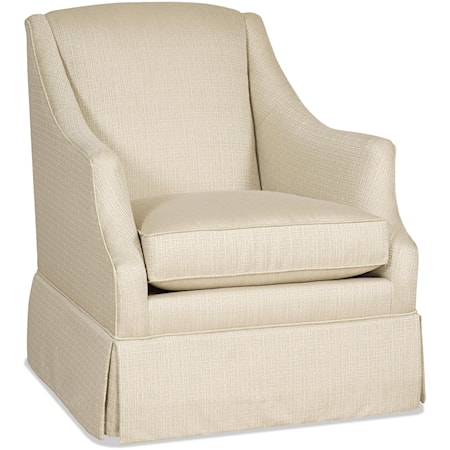 Skirted Club Chair