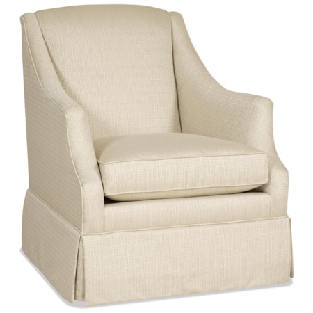 Skirted Swivel Glider