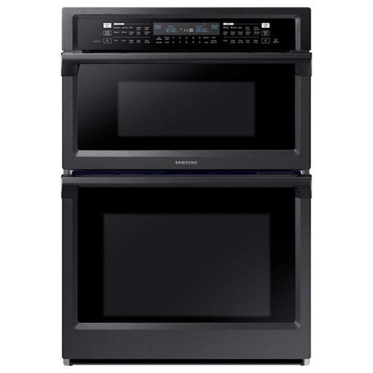 Samsung Appliances Double Wall Ovens - Samsung 30” Combination Microwave Wall Oven