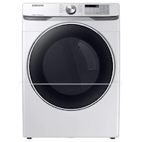 7.5 cu. ft. Electric Dryer with Steam Sanitize+ in White