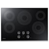 Samsung Appliances Electric Cooktops - Samsung 30" Electric Cooktop