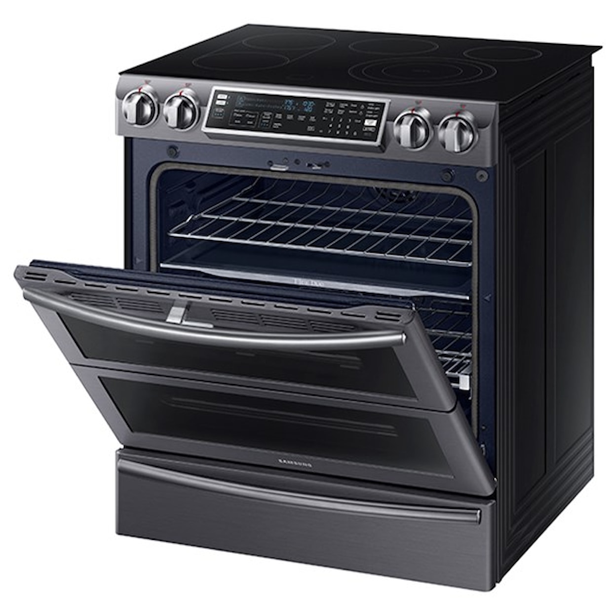 Samsung Appliances Electric Range- Samsung 5.8 cu.ft. Slide-In Electric Flex Duo™ Range