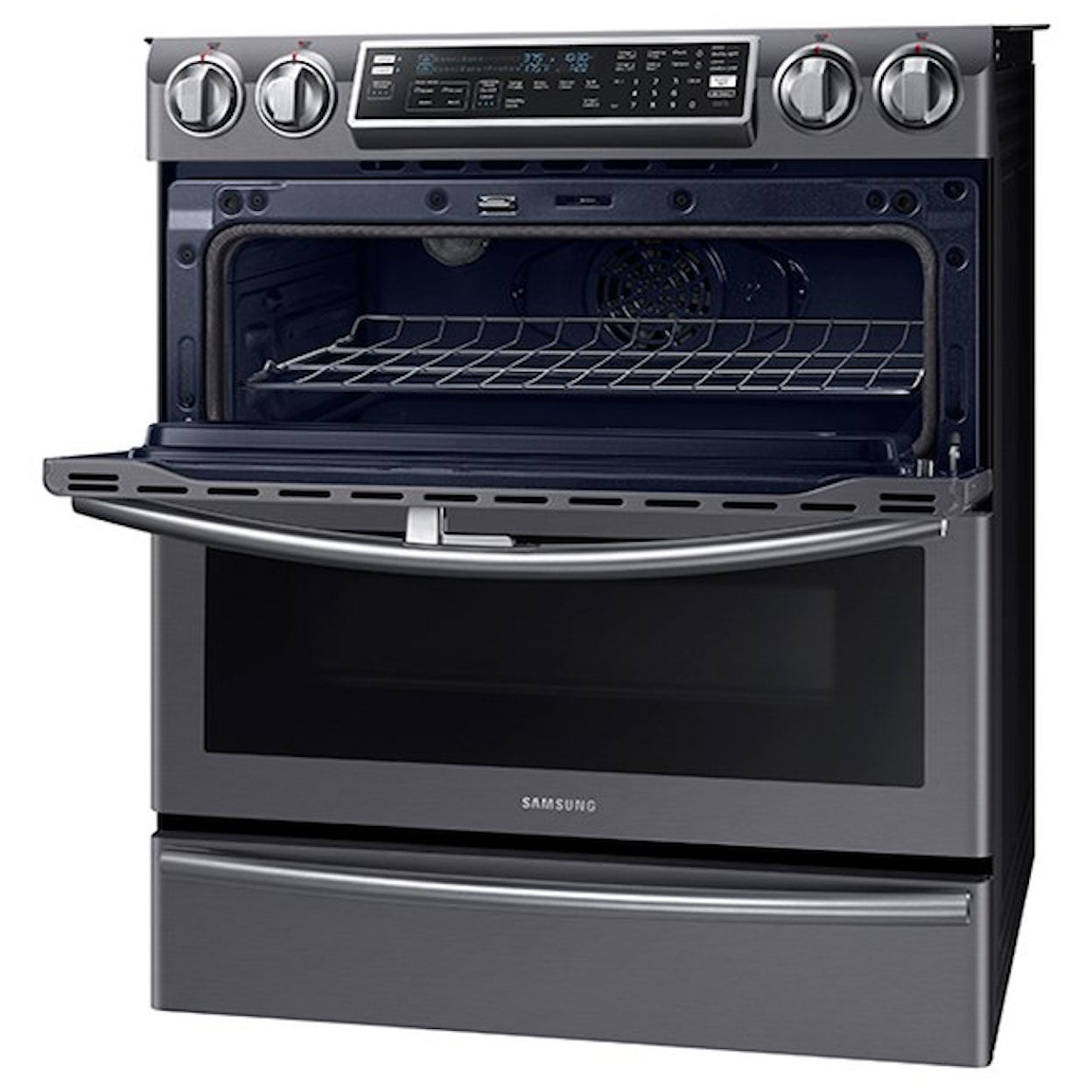 Samsung Appliances Electric Range- Samsung 5.8 cu.ft. Slide-In Electric Flex Duo™ Range