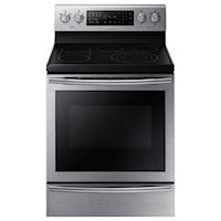 5.9 cu. ft. Electric Range with True Convection and Soft Close Door