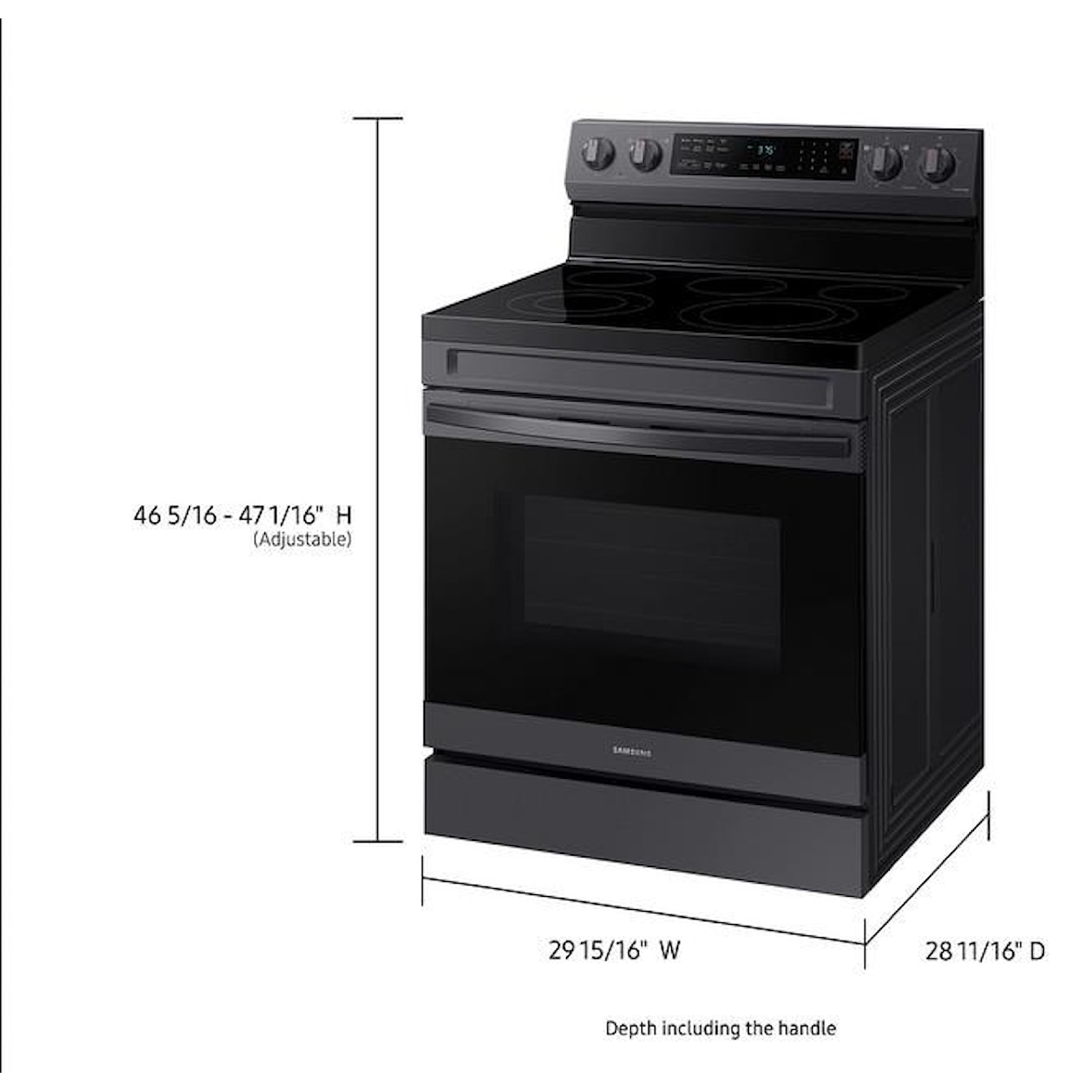 Samsung Appliances Electric Range 6.3 Smart Range