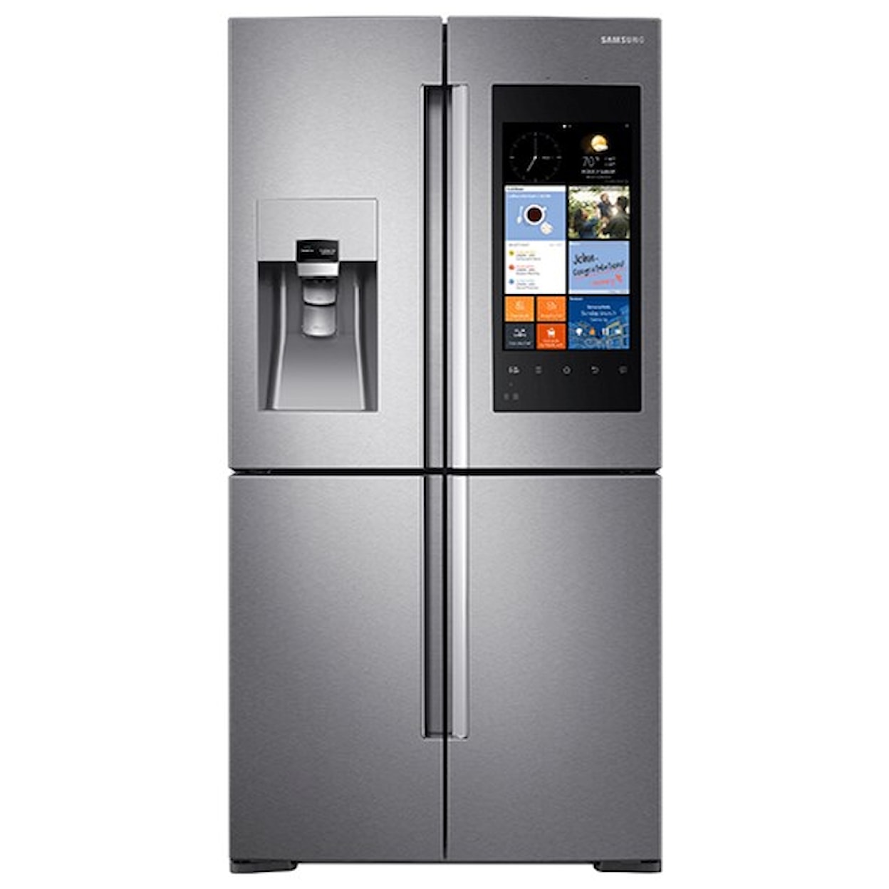 Samsung Appliances French Door Refrigerators 22 cu. ft. Counter Depth 4-Door Flex™ Fridge