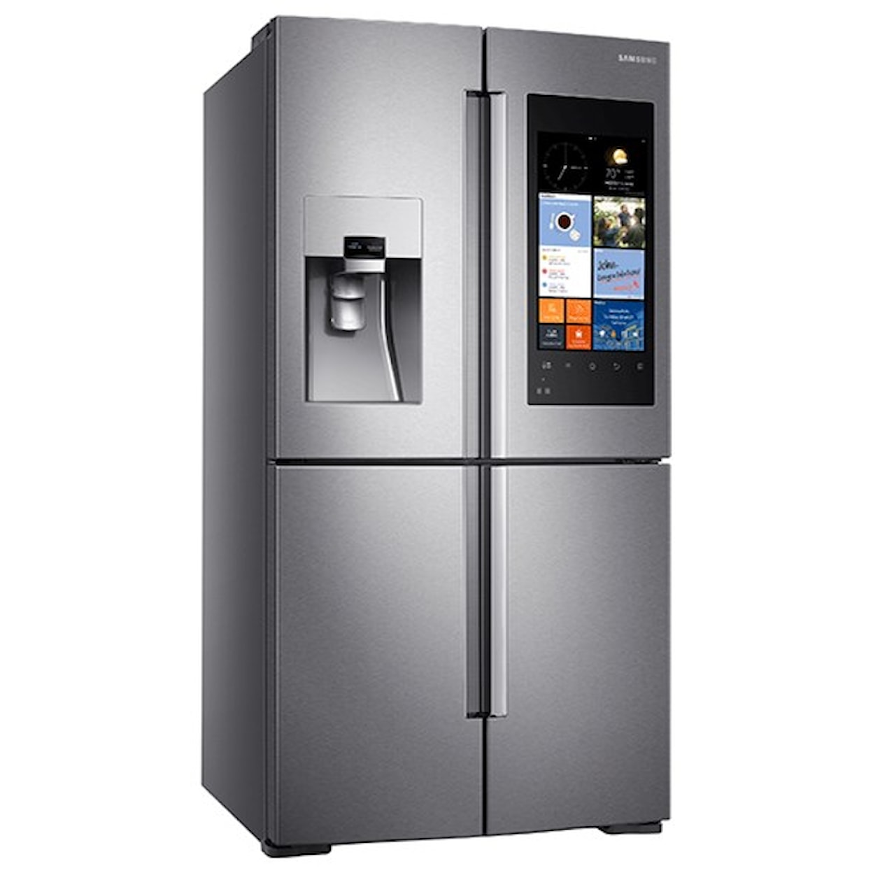 Samsung Appliances French Door Refrigerators 22 cu. ft. Counter Depth 4-Door Flex™ Fridge