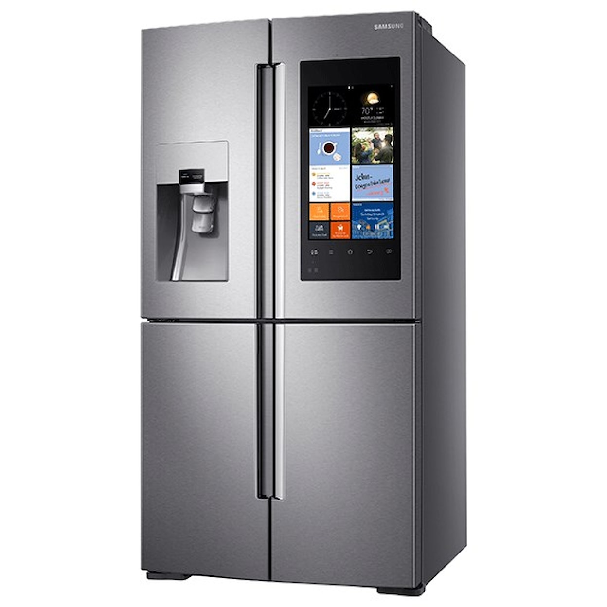 Samsung Appliances French Door Refrigerators 22 cu. ft. Counter Depth 4-Door Flex™ Fridge