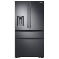 23 cu. ft. Capacity Counter Depth 4-Door French Door Refrigerator with Polygon Handles