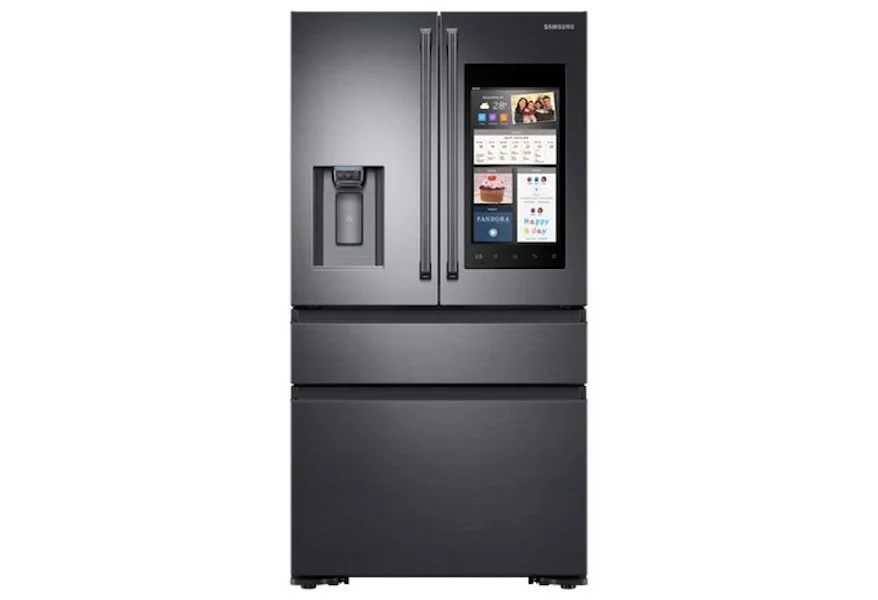 French Door Refrigerators 22 Cu.Ft. Counter Depth 4-Door French Fridge by Samsung Appliances at VanDrie Home Furnishings