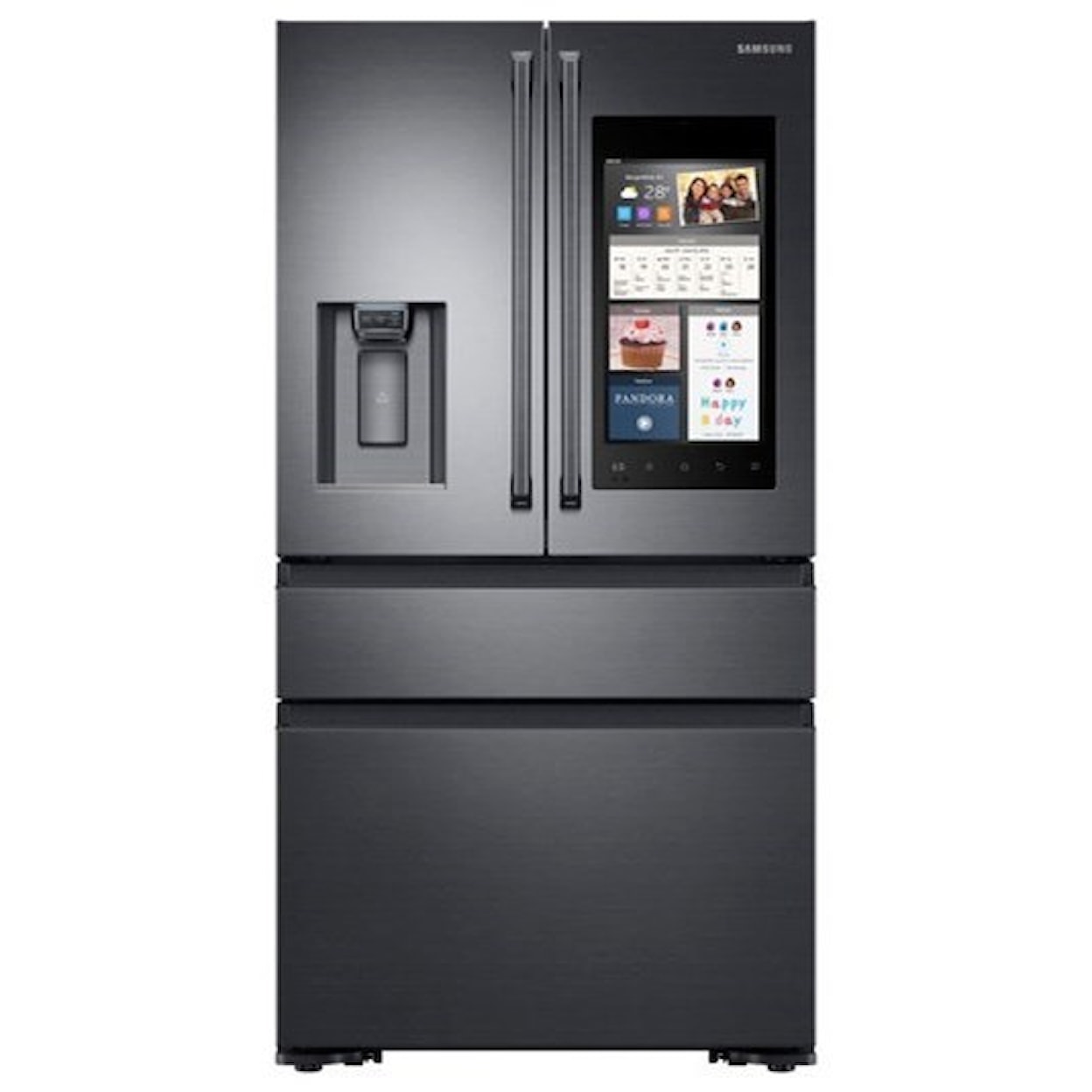 Samsung Appliances French Door Refrigerators 22 Cu.Ft. Counter Depth 4-Door French Fridge