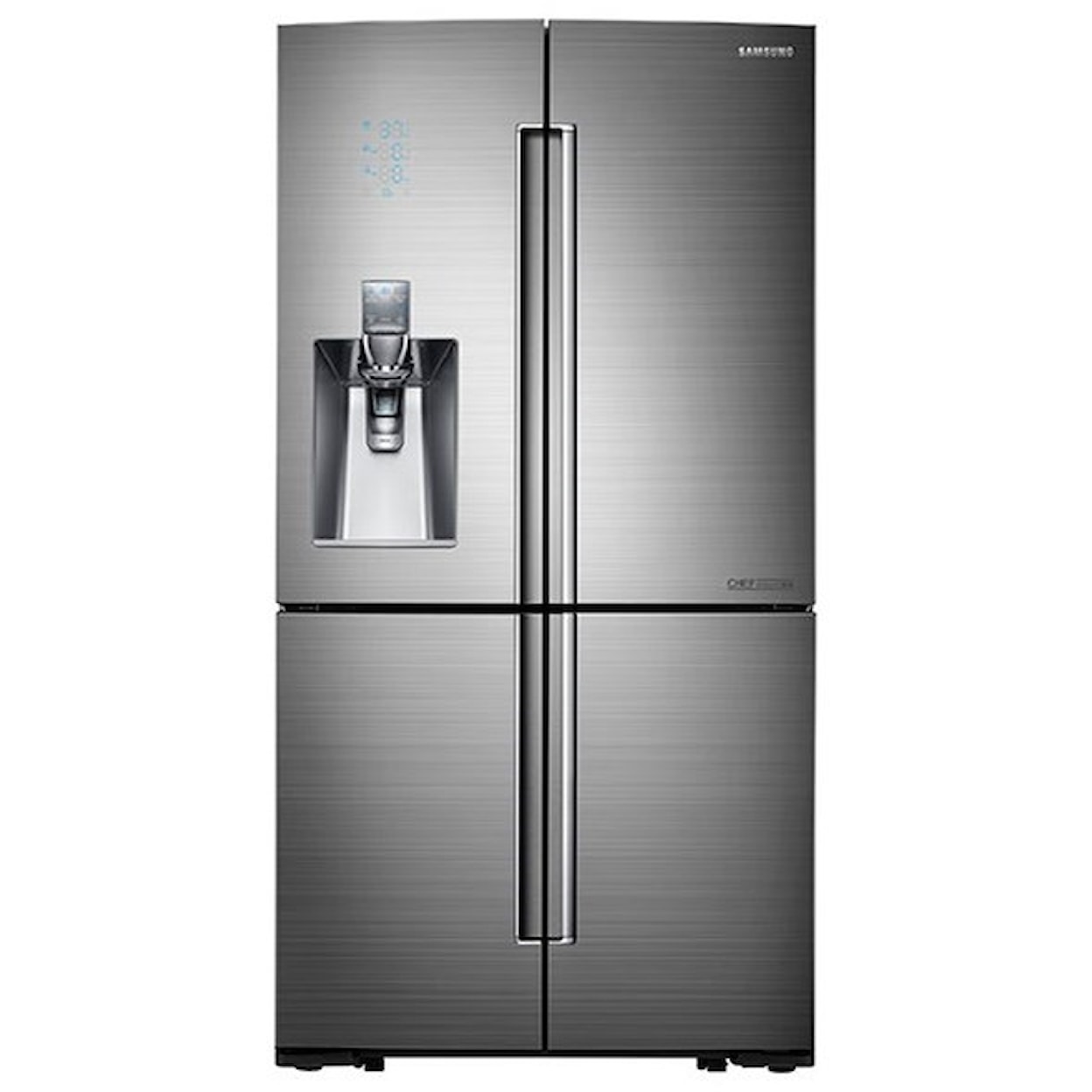 Samsung Appliances French Door Refrigerators 24 cu. ft. Counter Depth 4-Door Flex™ Fridge