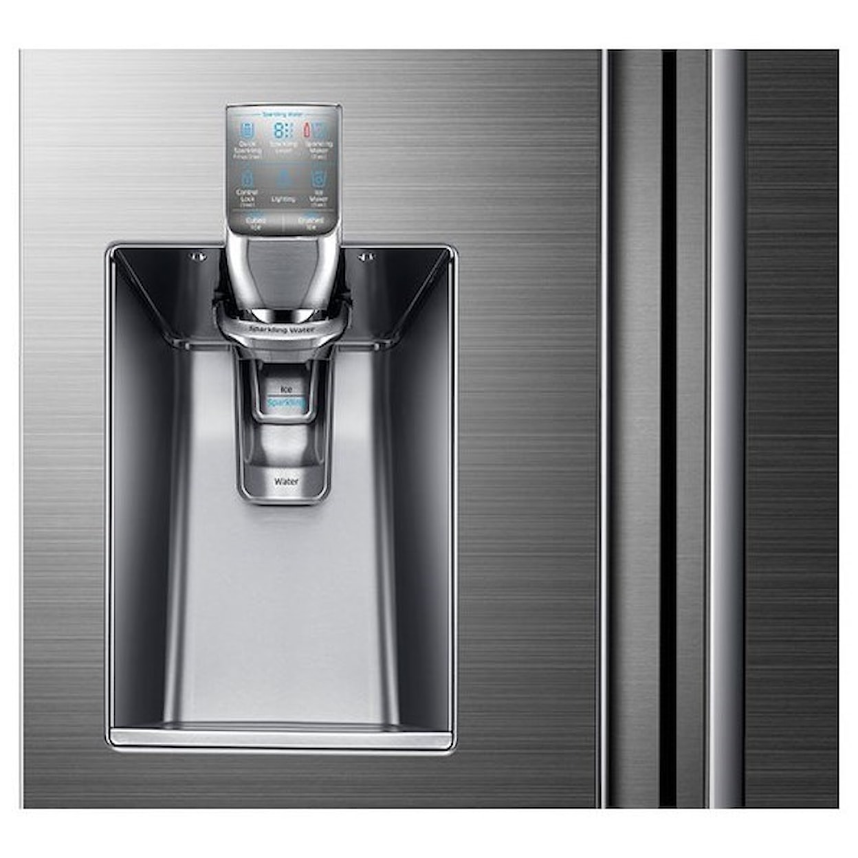 Samsung Appliances French Door Refrigerators 24 cu. ft. Counter Depth 4-Door Flex™ Fridge