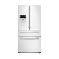 33" 25 cu. ft. ENERGY STAR® French Door Refrigerator with FlexZone™ Drawer and Twin Cooling Plus™