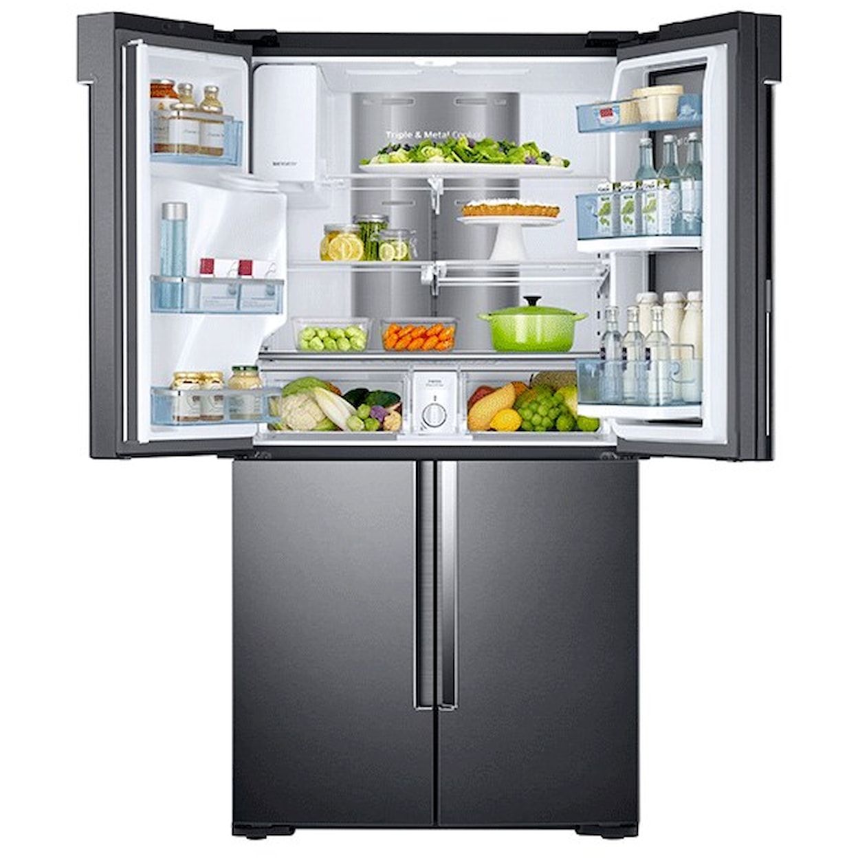 Samsung Appliances French Door Refrigerators 28 cu. ft. 4-Door Flex™ Food Showcase Fridge