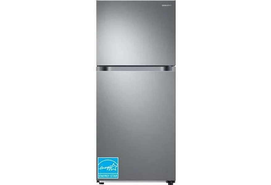 French Door Refrigerators 17.6 CuFt Top-Mount Refrigerator by Samsung Appliances at Furniture Fair - North Carolina