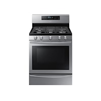 5.8 cu. ft. Capacity Convection Range with Flexible Cooktop