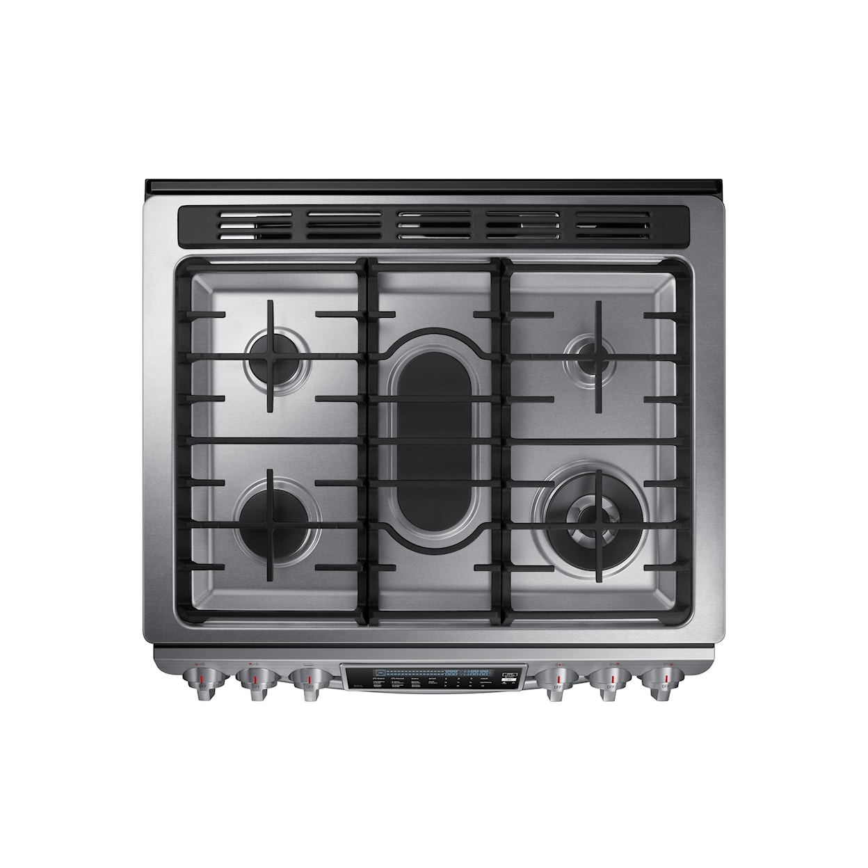 Samsung Appliances Gas Ranges 5.8 Cu. Ft. 30" Slide-In Gas Range