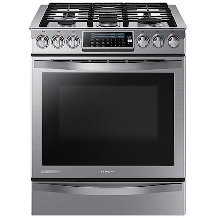 5.8 cu.ft Slide-in Gas Chef Collection Range