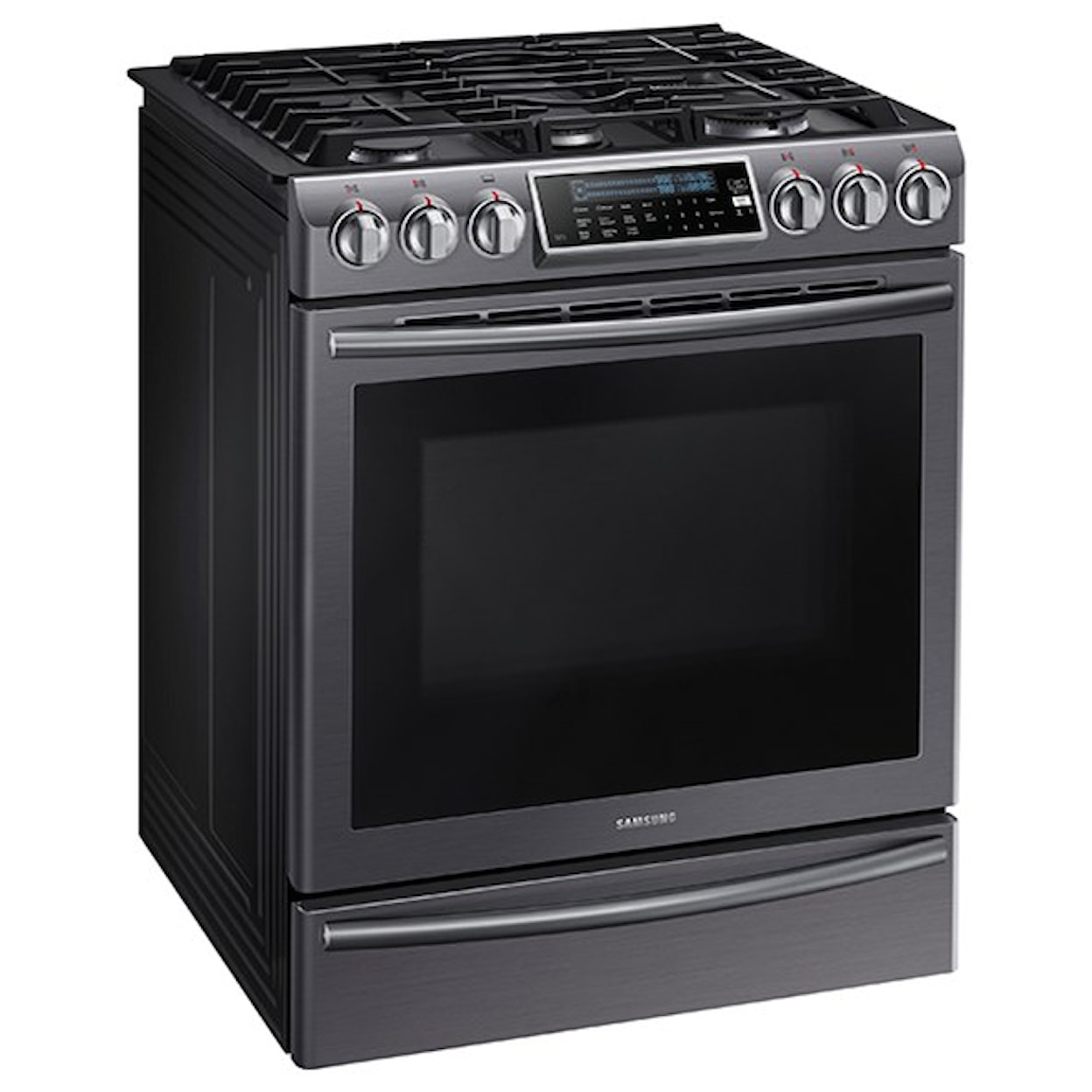 Samsung Appliances Gas Ranges - Samsung 5.8 Cu. Ft. 30" Slide-In Gas Range