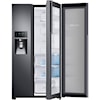 Samsung Appliances Side-By-Side Refrigerators- Samsung 22cu.ft. Counter Depth Side-by-Side Fridge