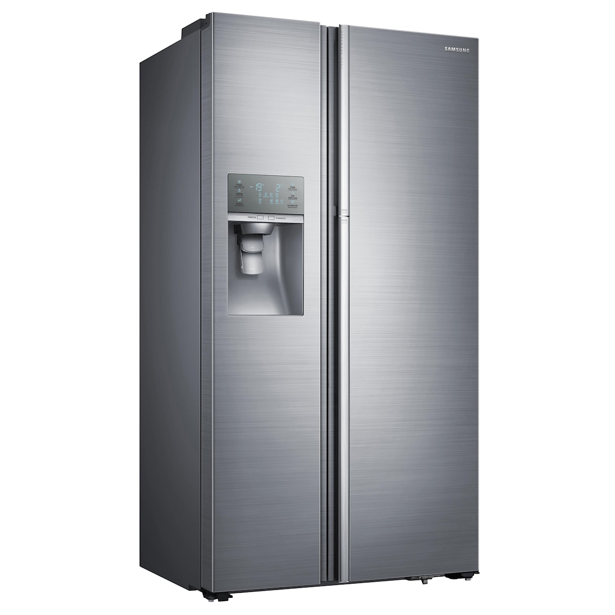 Samsung Appliances Side-By-Side Refrigerators 22cu.ft. Counter Depth Side-by-Side Fridge