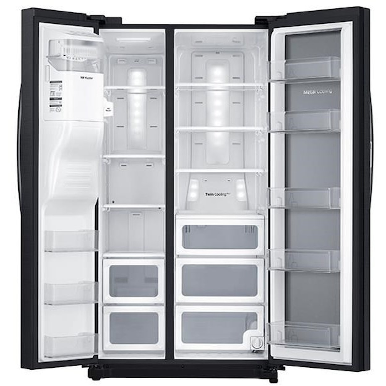 Samsung Appliances Side-By-Side Refrigerators- Samsung 24.7 cu. ft. Side-by-Side Refrigerator