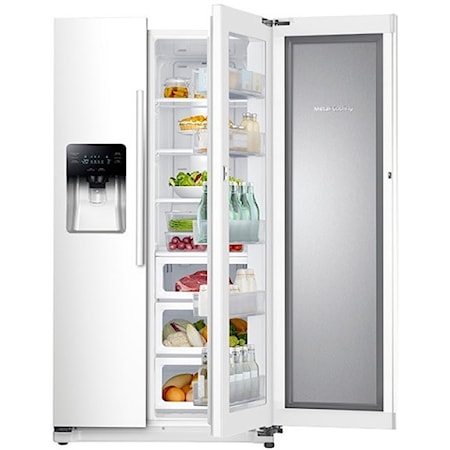 24.7 cu.ft. Side-x-Side Food ShowCase Fridge