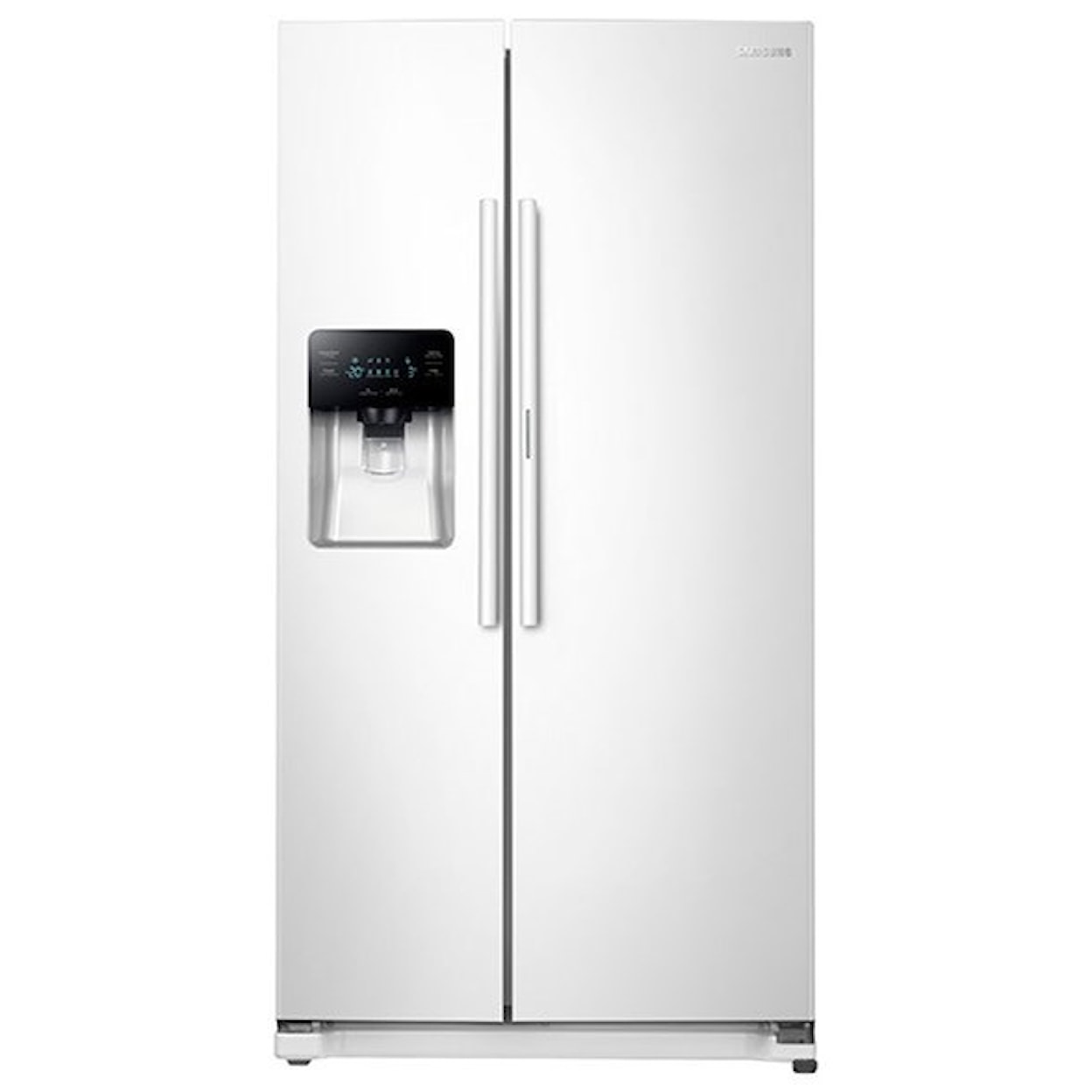 Samsung Appliances Side-By-Side Refrigerators 24.7 cu.ft. Side-x-Side Food ShowCase Fridge