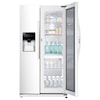 Samsung Appliances Side-By-Side Refrigerators 24.7 cu.ft. Side-x-Side Food ShowCase Fridge