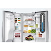 Samsung Appliances Side-By-Side Refrigerators 22cu.ft. Counter Depth Side-by-Side Fridge