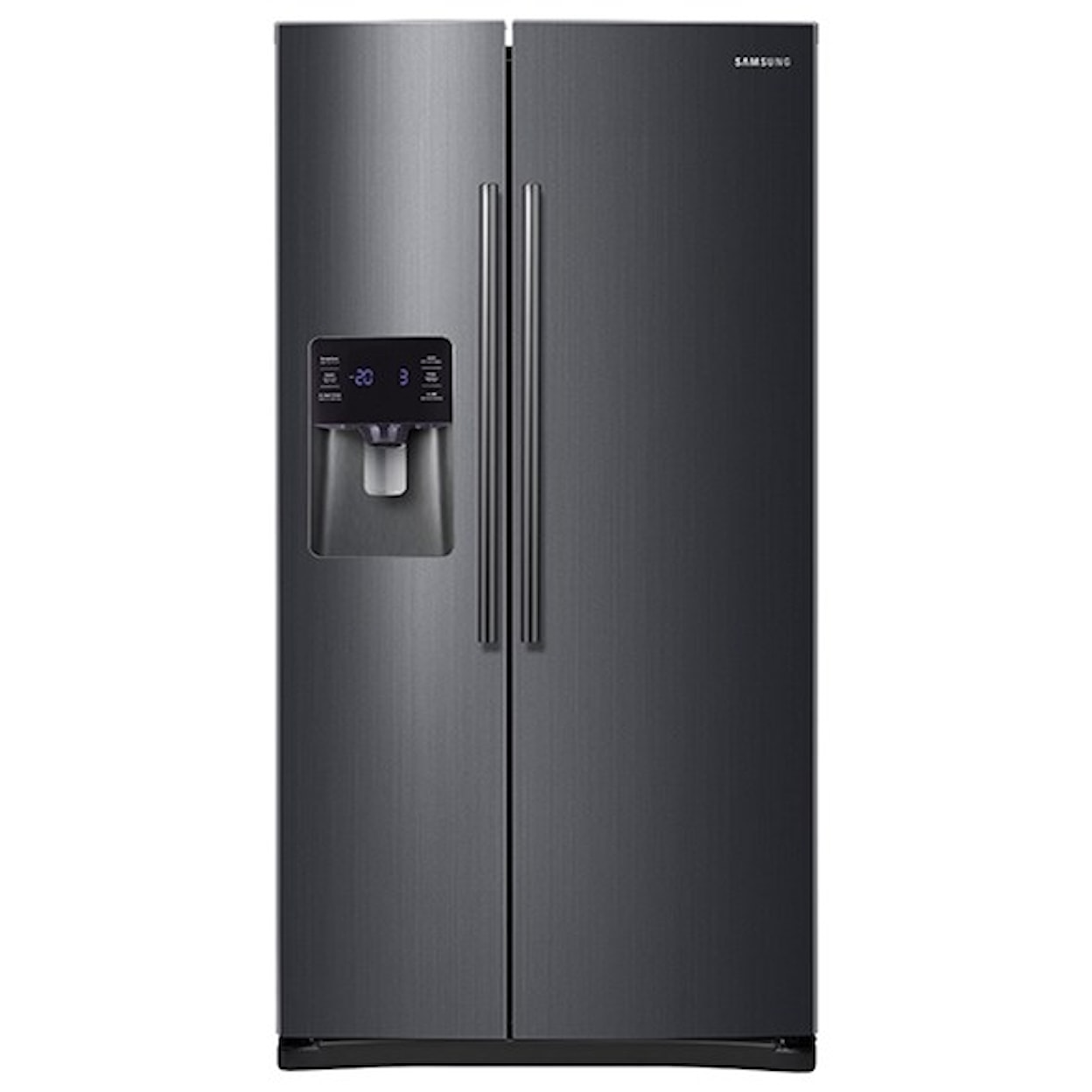 Samsung Appliances Side-By-Side Refrigerators- Samsung 25 cu.ft. Capacity Side-By-Side Refrigerator