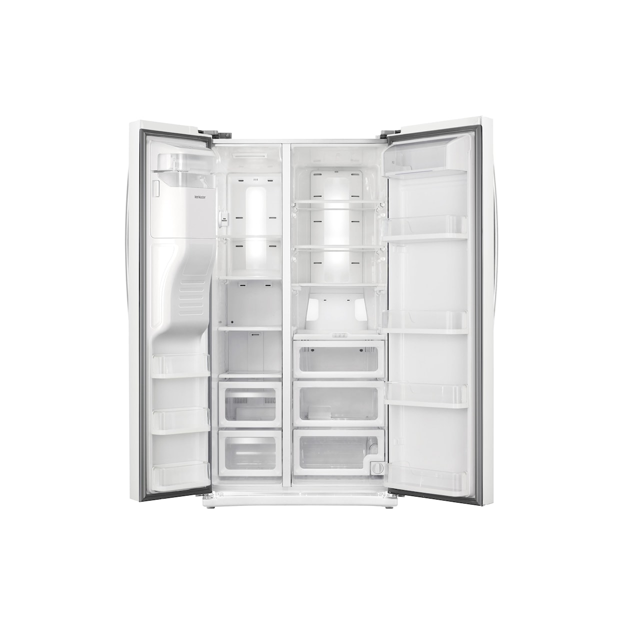 Samsung Appliances Side-By-Side Refrigerators 25 cu.ft. Capacity Side-By-Side Refrigerator