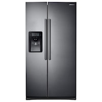 25 cu. ft. Side-By-Side Refrigerator with LED Lighting