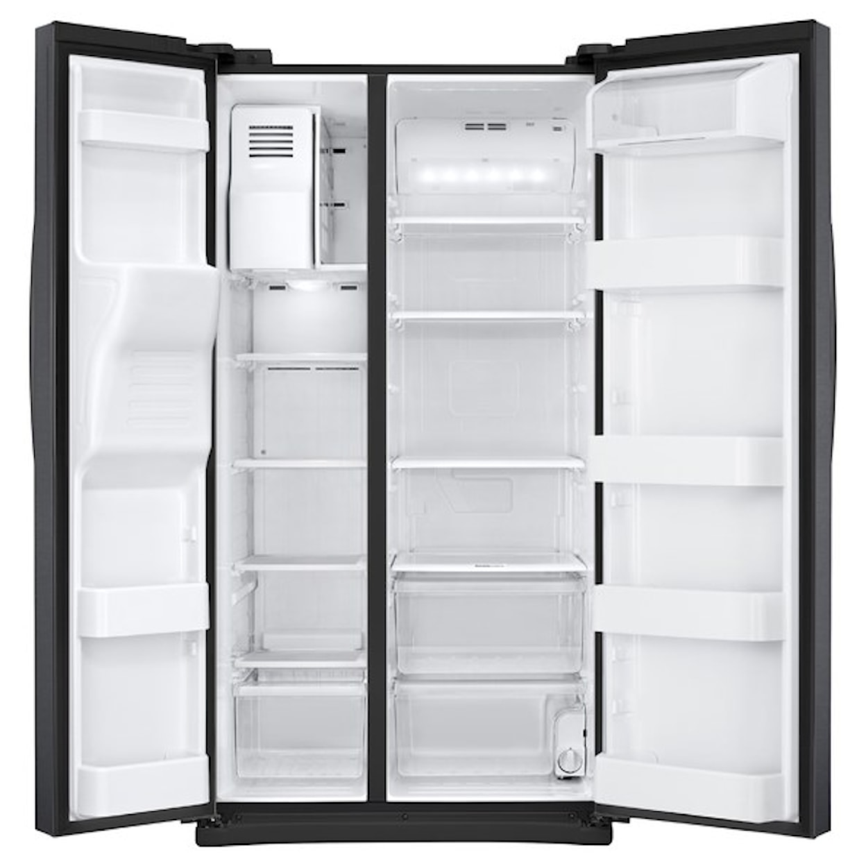 Samsung Appliances Side-By-Side Refrigerators- Samsung 25 cu. ft. Side-By-Side Refrigerator