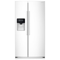 25 cu. ft. Side-By-Side Refrigerator with LED Lighting
