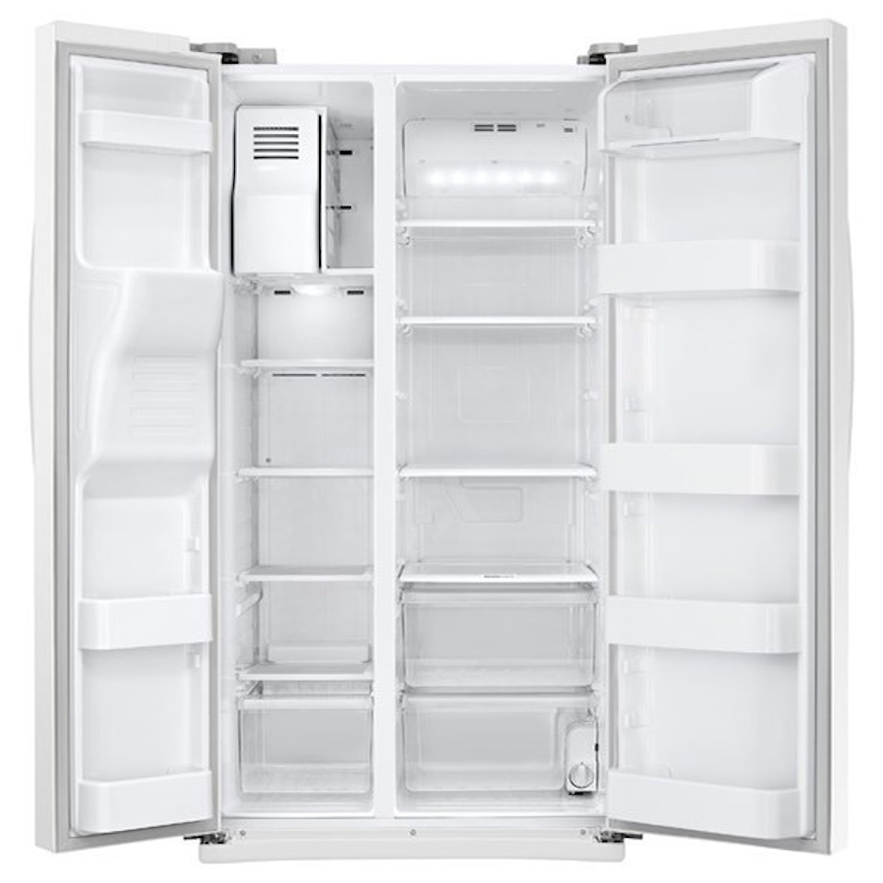 Samsung Appliances Side-By-Side Refrigerators 25 cu. ft. Side-By-Side Refrigerator