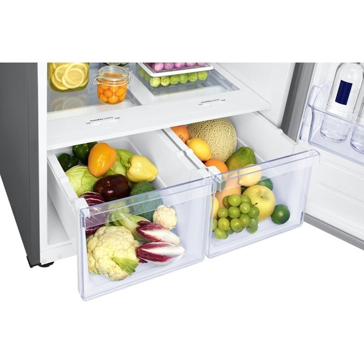 Samsung Appliances Top Freezer Refrigerators - Samsung 21 cu. ft. Capacity Top Freezer Refrigerator