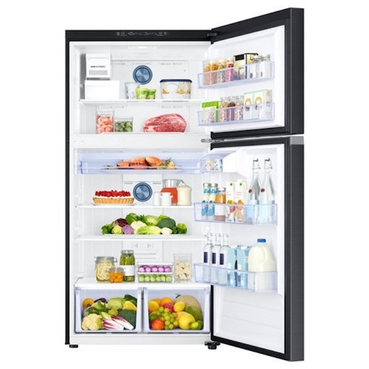 Samsung Appliances Top Freezer Refrigerators - Samsung 21 cu. ft. Capacity Top Freezer Refrigerator