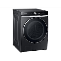 5.0 cu. ft. Extra-Large Capacity Smart Dial Front Load Washer with OptiWash™ in Brushed Black