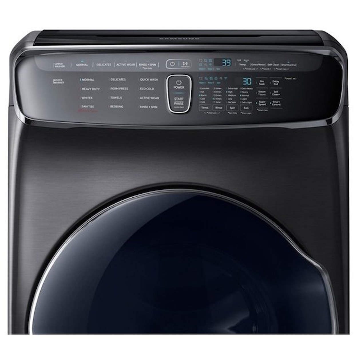 Samsung Appliances Front Load Washers - Samsung WV9900 6.0 Total cu. ft. FlexWash™ Washer