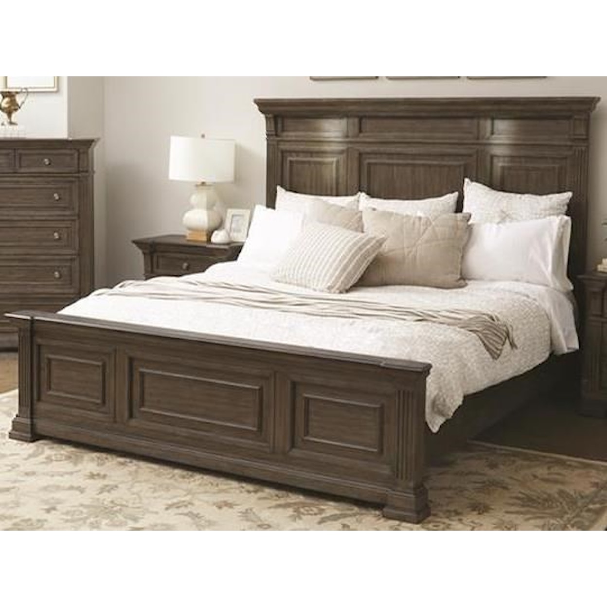 Samuel Lawrence Arlington King Panel Bed