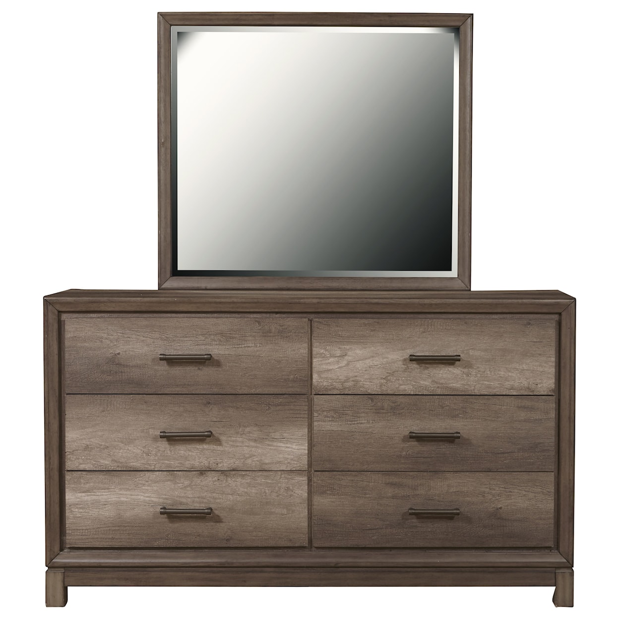 Samuel Lawrence Hanover Square Dresser and Mirror Combination